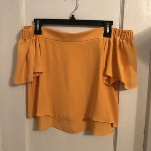 Gianni bini off the shoulder top